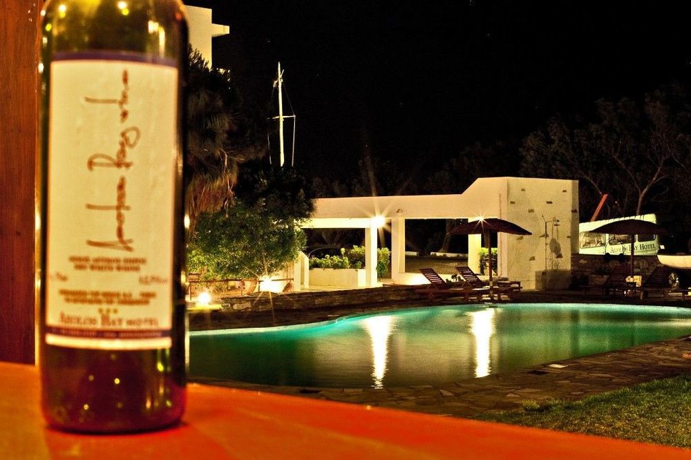 Aeolos Bay Hotel Τήνος Εστιατόριο φωτογραφία